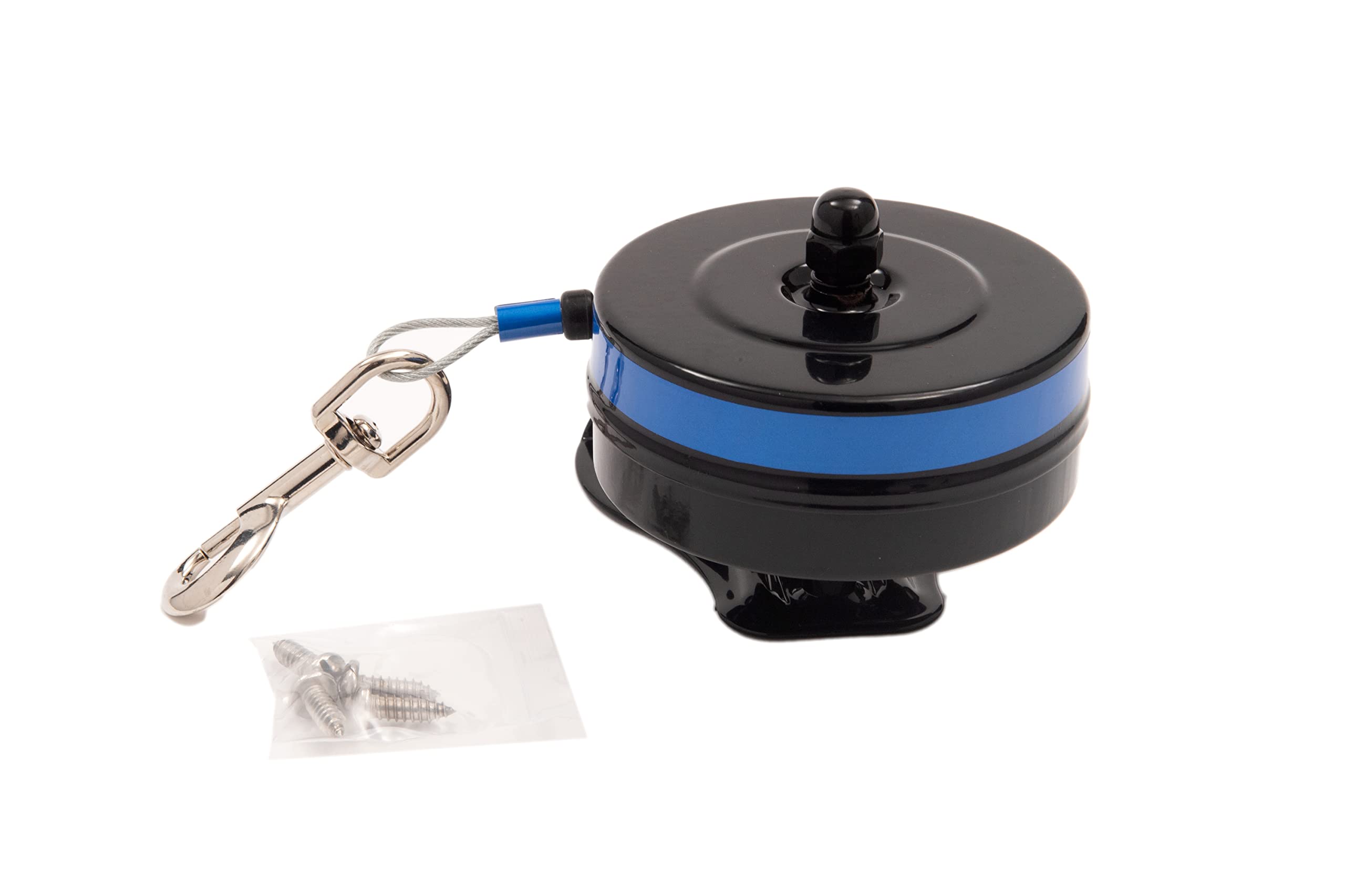 Lixit Bracket Mount And Stake Retractable Leash Tie Outs For Dogs (Stake+Bracket, Medium)