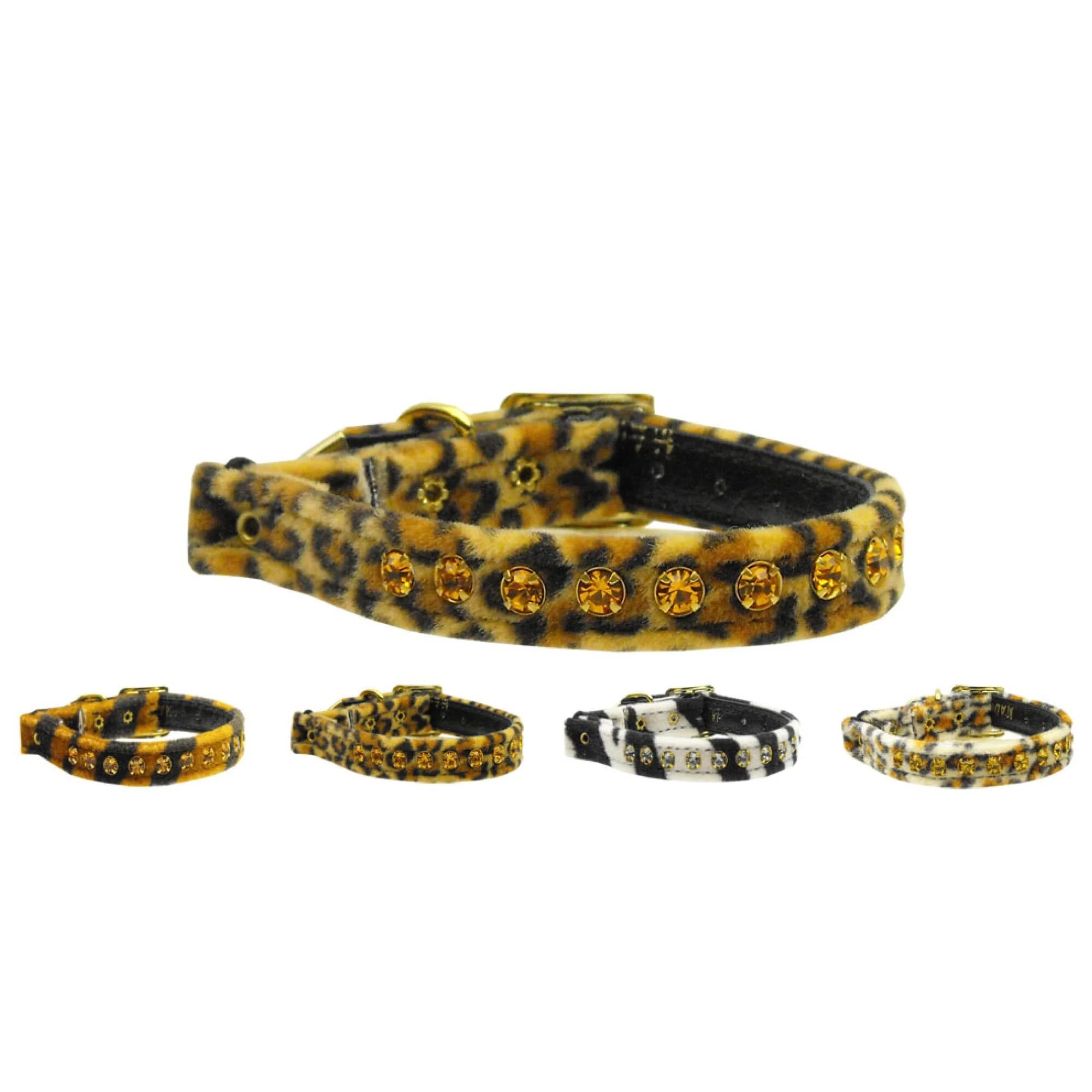 Cat Safety Collar, "Animal Print" Jaguar 10