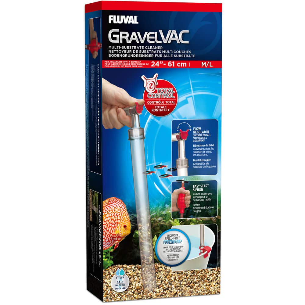 Fluval Medium/Large Gravel Vacuum Cleaner, 11081