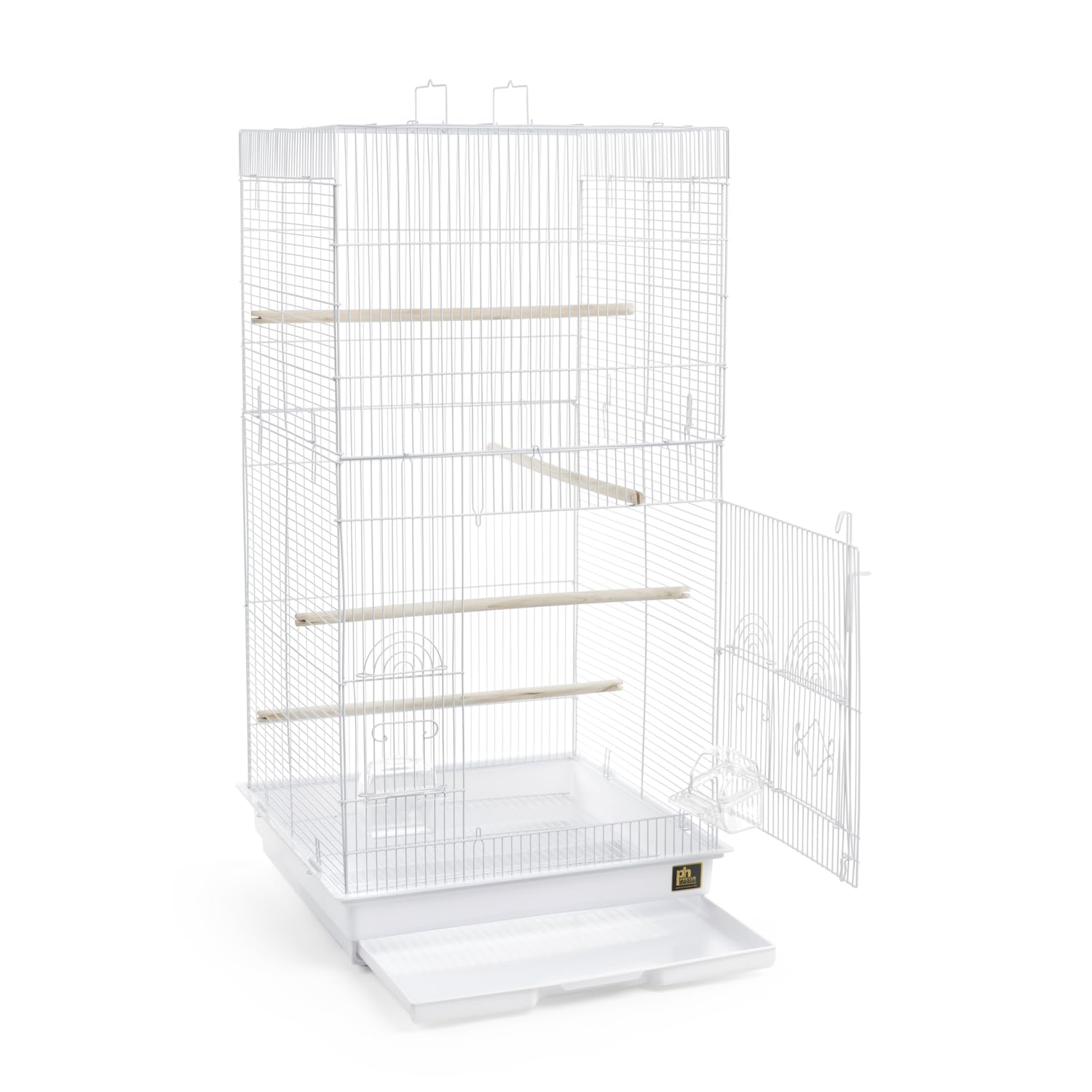 Prevue Pet Products SPECONO1818H-W Tall Tiel Cage, White