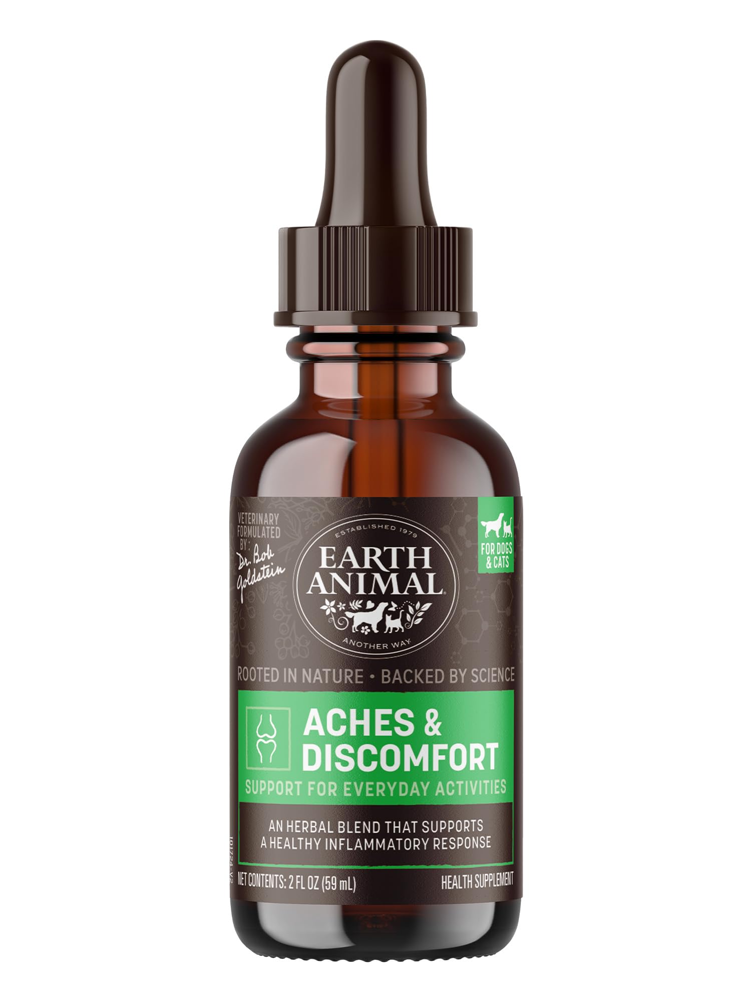 Earth Animal Herbal Remedies | Skin and Paw Soother | 2 fl oz