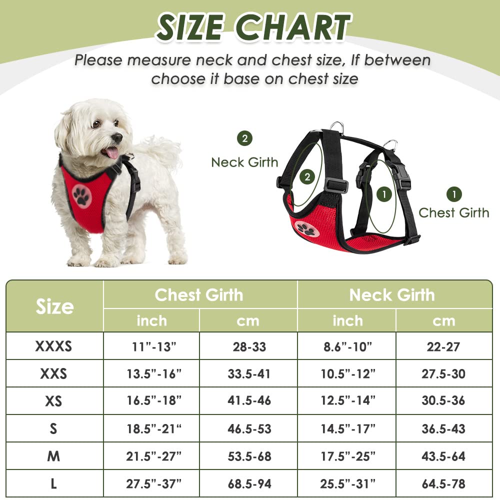 Slowton Dog Car Harness Seat Belt Set, Dog Vest Harness Adjustable Mesh Breathable & Vehicle Safety Seatbelt Tether With Elastic Bungee For Small Medium Large Pets (Light Blue, L)
