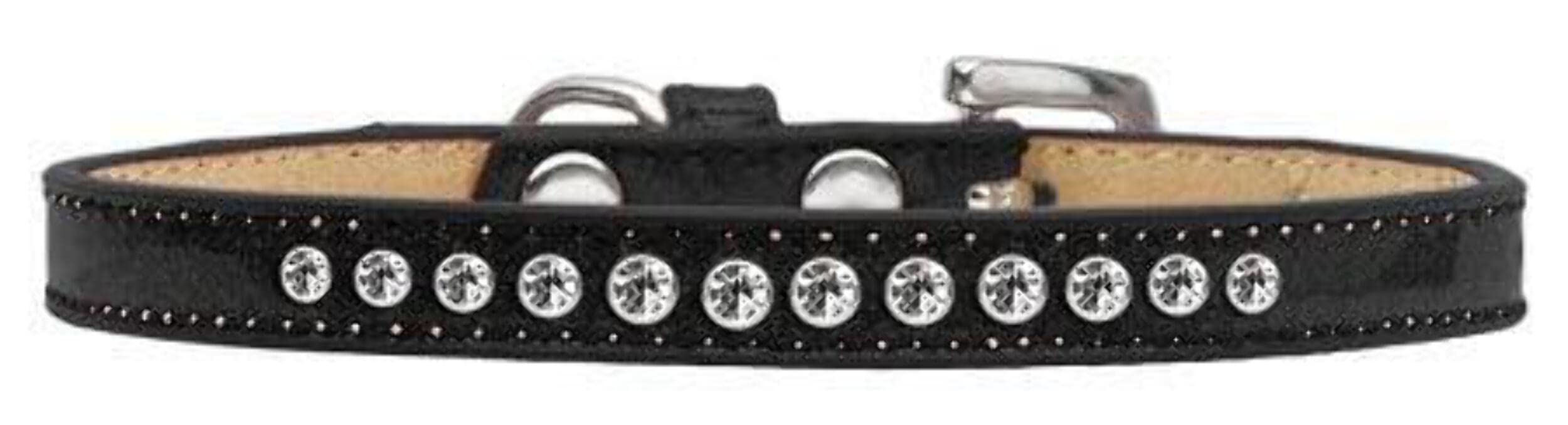 Dog, Puppy & Pet Ice Cream Collar, Clear Crystal Rimsets Red 12