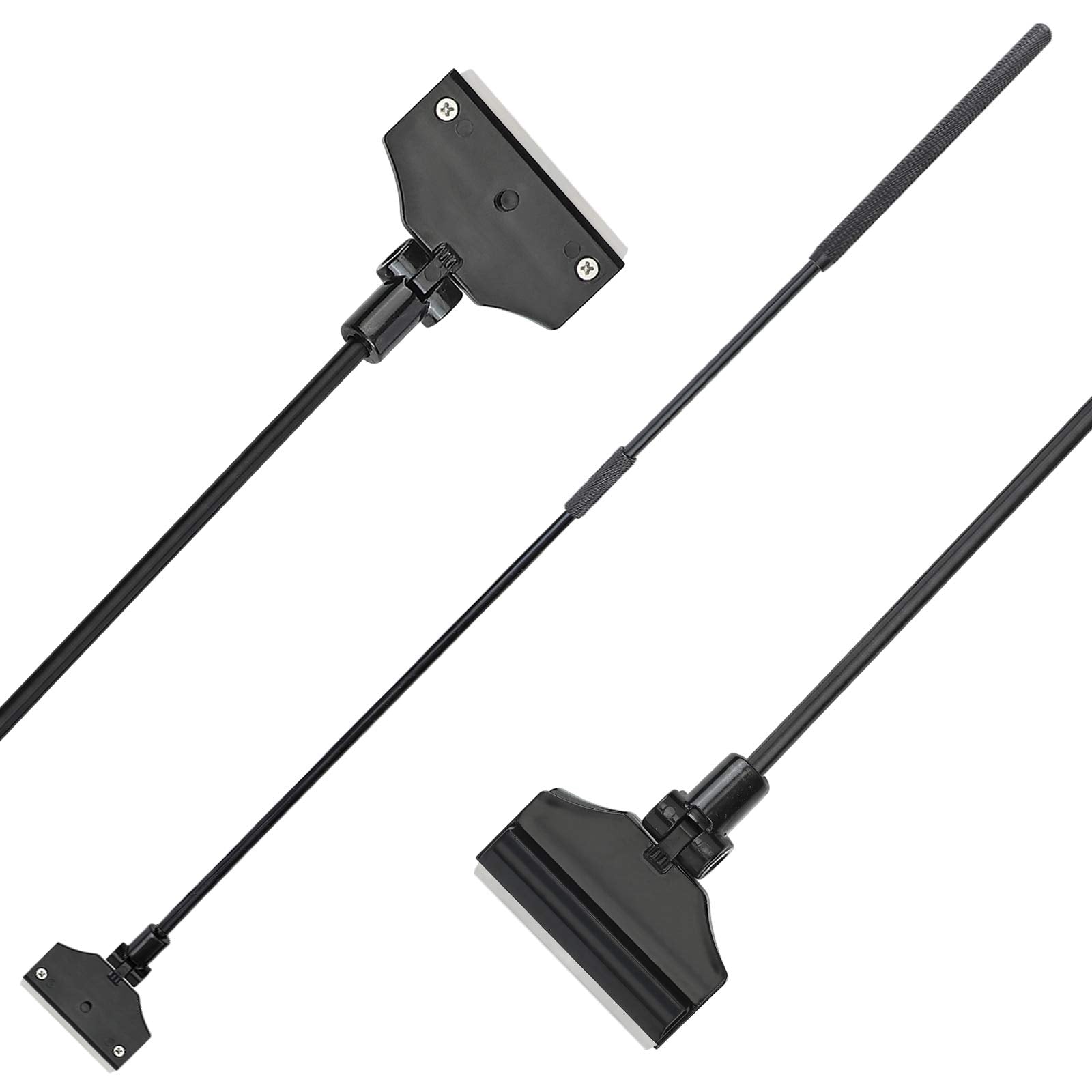 Pronetcus Aquarium Algae Scraper,Aquarium Glass Cleaner,Fish Tank Cleaner, Aquarium Scraper With 10 Blades,26 Inch.