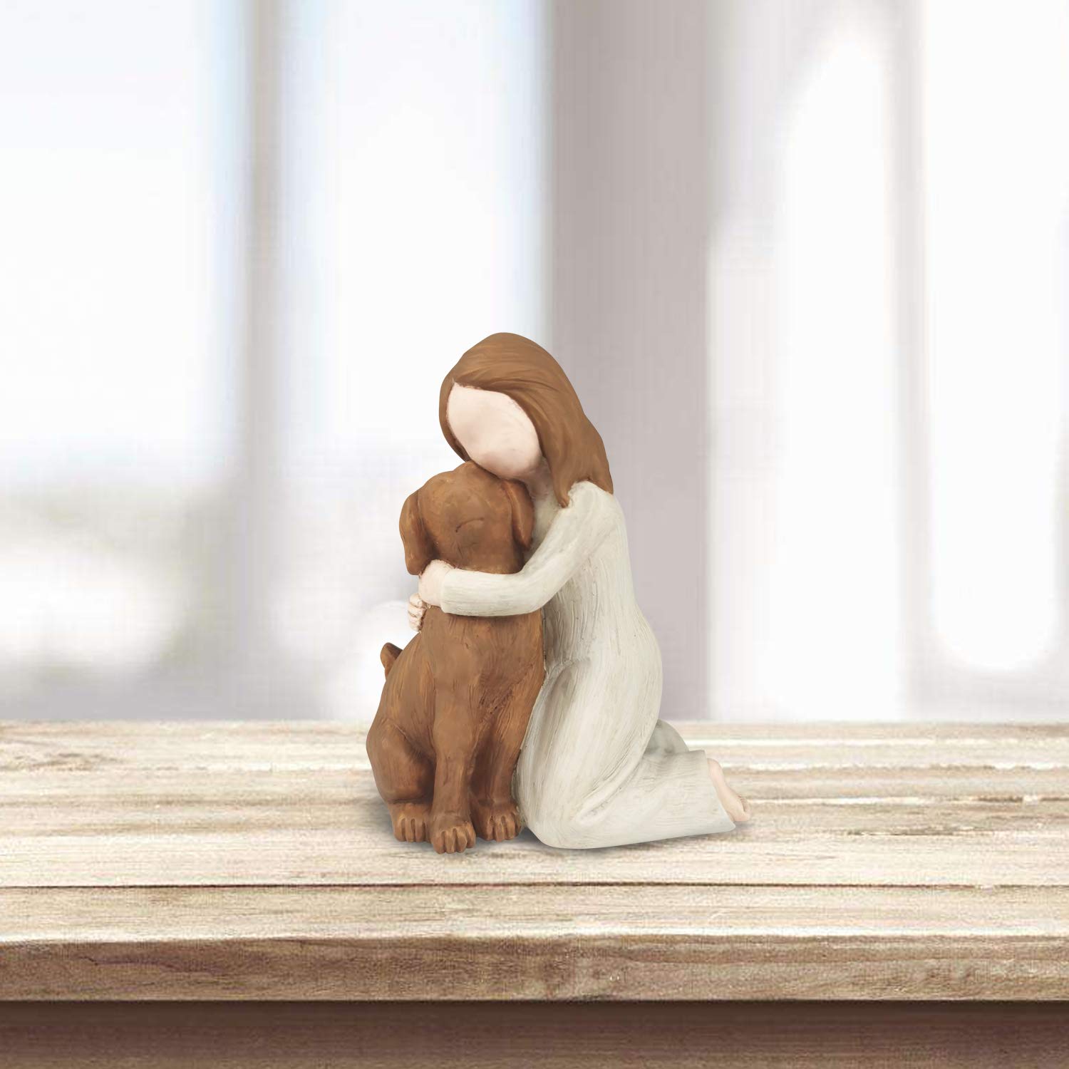 Bingo Castle Dog Angel Figurines, Angel Dog Friendship Memorials For Dog Lovers