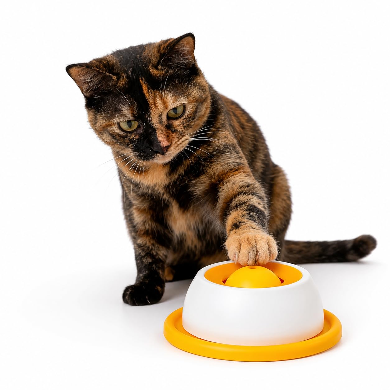 Yellowcult Dog & Cat Licking Toy| Slow Feeder Puzzle For Pets| Food Grade, Durable & NonToxic| Perfect For Butter, Yogurt, Wet 