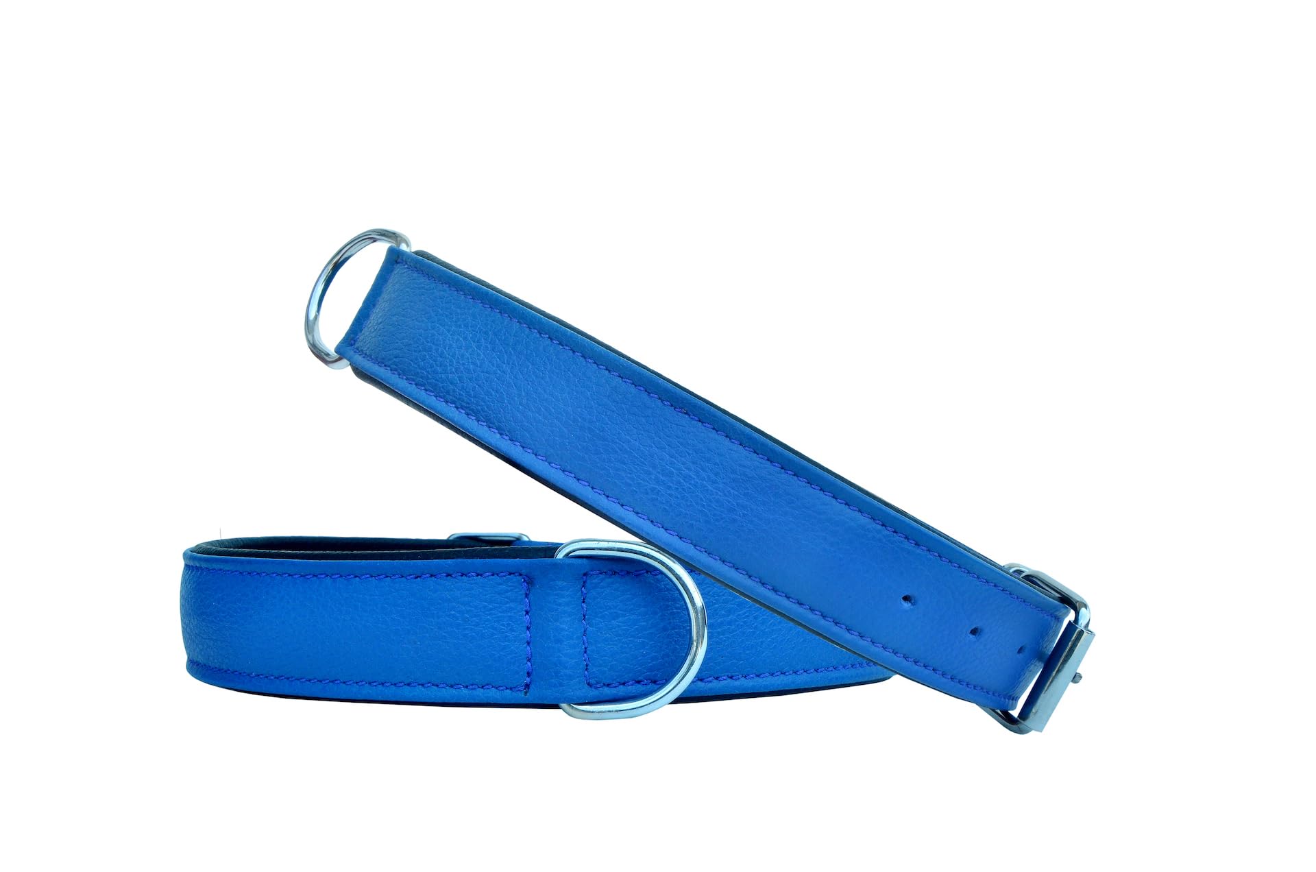 Leather Dog Collar Padded For Comfort For Puppies And Big Dogs 10Ab305-S