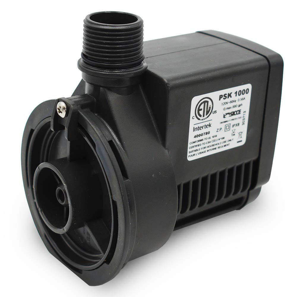 Sicce Psk 1000 Replacement Skimmer Pump 264 Gph (Air) | Designed For Saltwater Aquarium Marine Use In Protein Skimmers | Silent Operation, Low Heat, Maximum Efficiency & Reliability