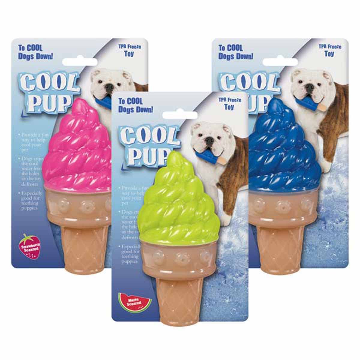 Cool Pup Ice Cream Cone (Pink)