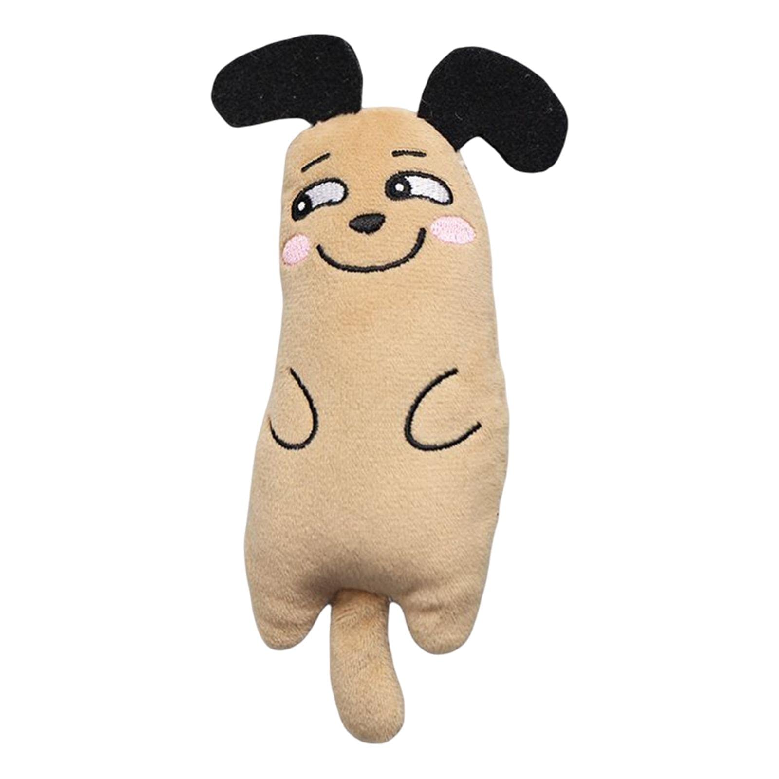Atorse Chew Teeth Grinding Play Toys Pillow Catnip Toy Cat Scratch Light Brown|Pet Supplies|Cat Supplies|Toys