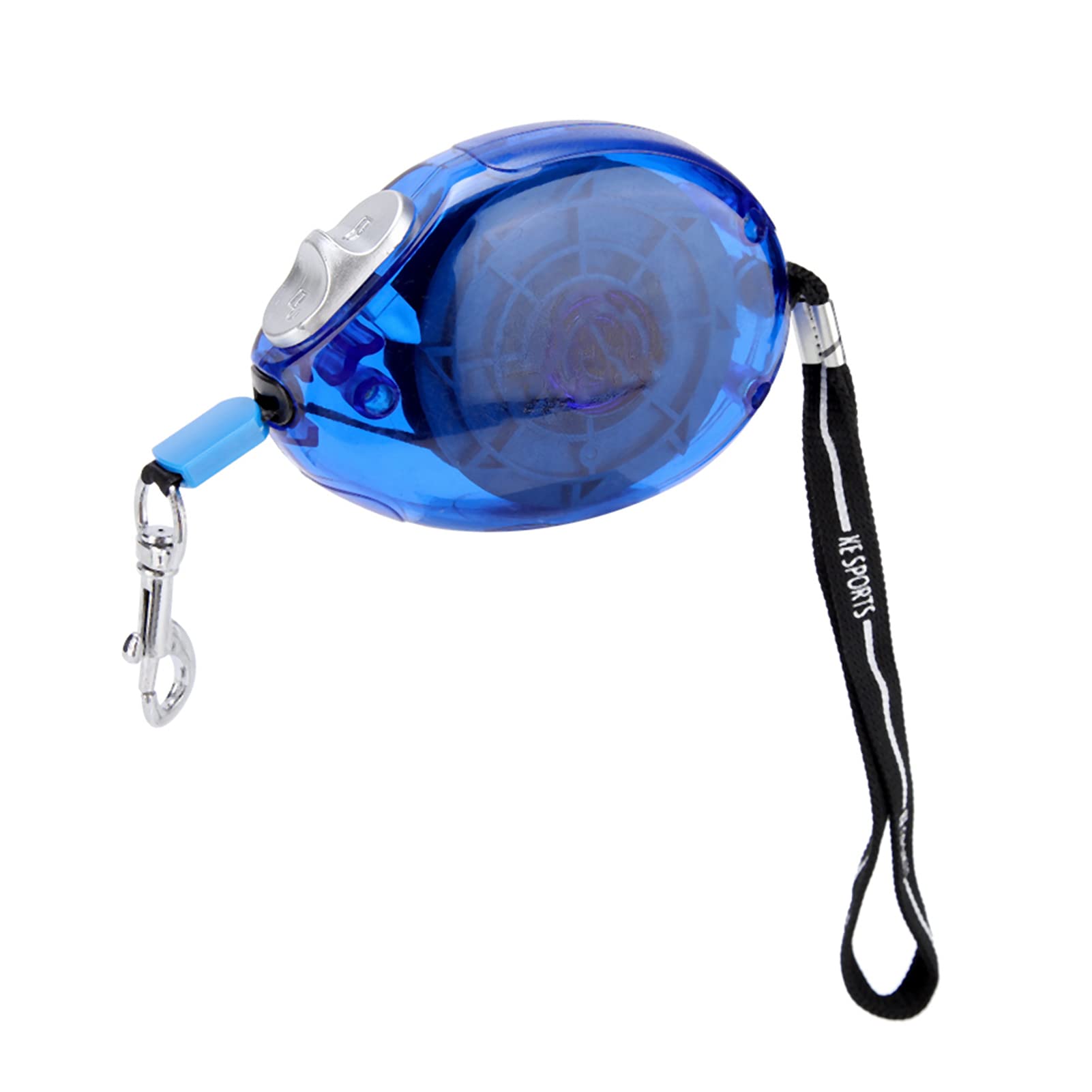 Retractable Dog Leash, Small & Medium Dog Collar Automatic Retractable Leash With Traction Chain (Blue)