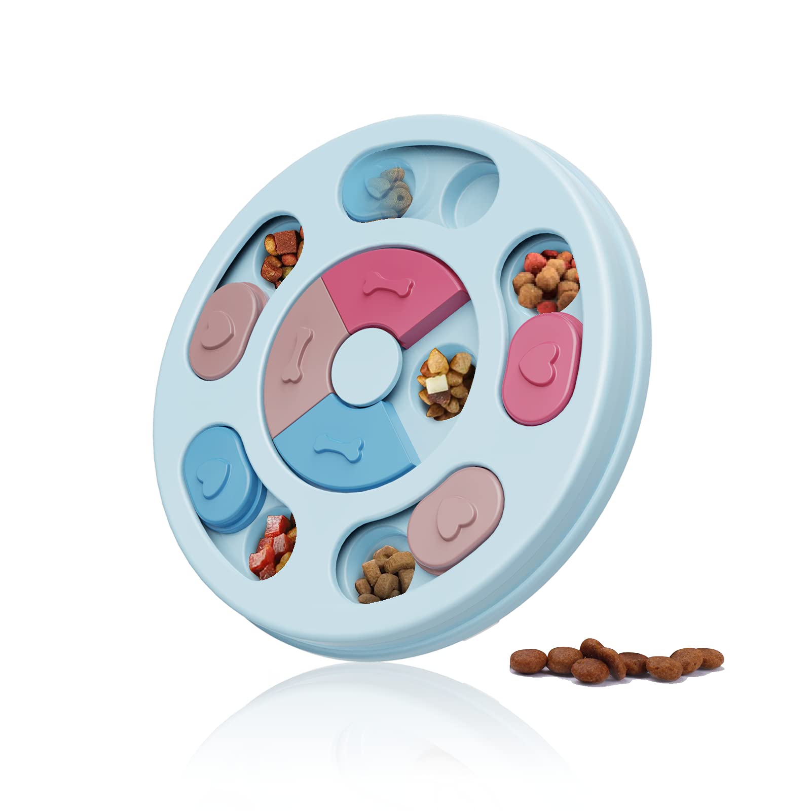 Penerl [ New Edition Dog Puzzle Toys Dog Slow Feeder, Interactive Dog Toy for IQ Training; Slow Feeding, Aid Pets Digestion, Dog