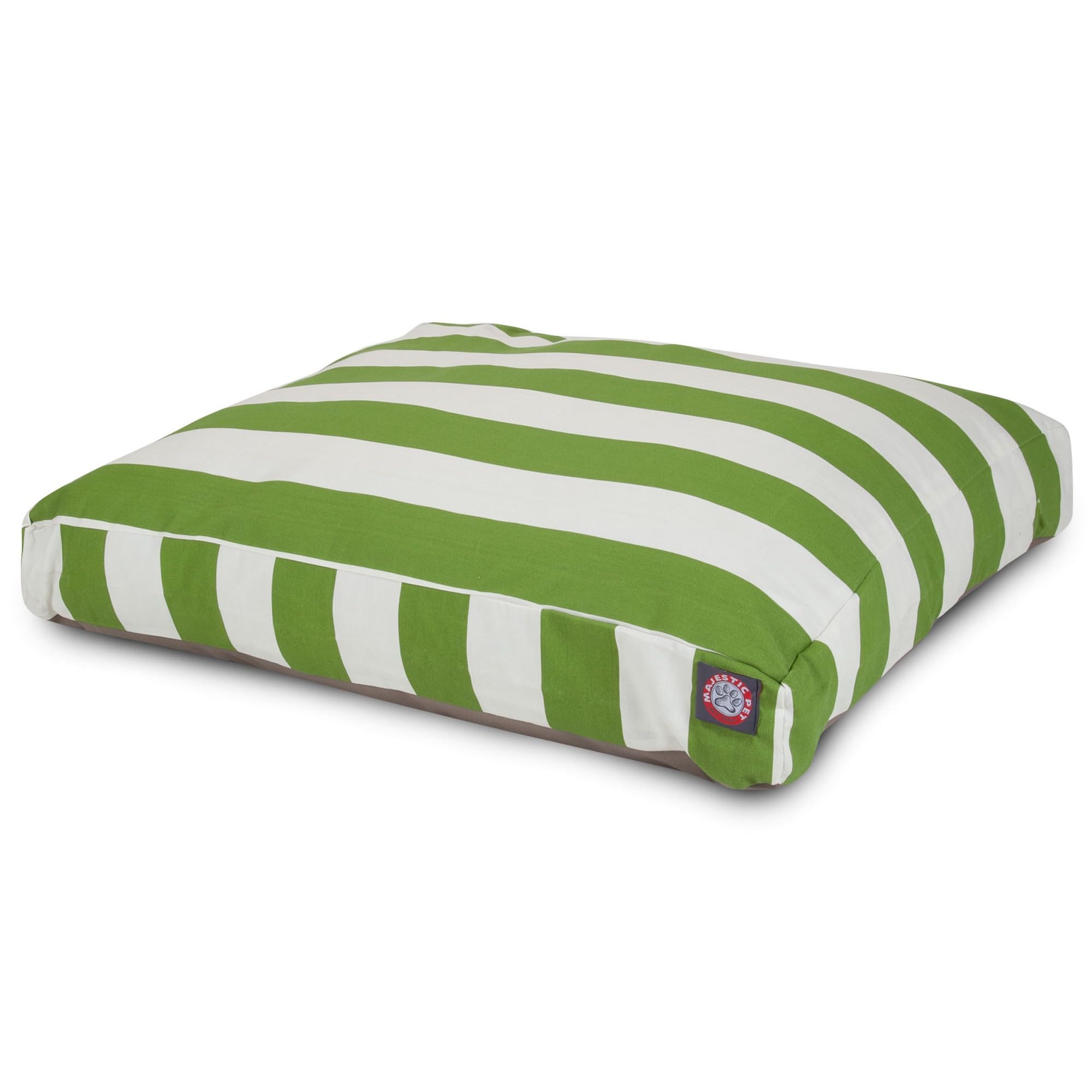 Majestic Pet Shredded Memory Foam Dog Bed Medium With Removable Washable Cover - Rectangle Orthopedic Dog Bed-Durable Dog Crate