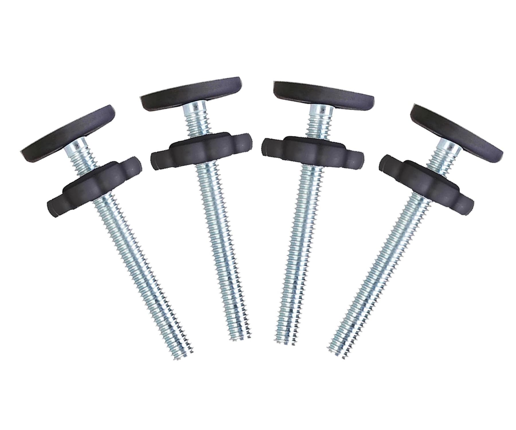 4 Pack Baby Gate Replacement Parts Threaded Spindle Rod 8MM(M8), Screw Bolts Hardware Kit for Pet & Dog Pressure Mounted Safety 