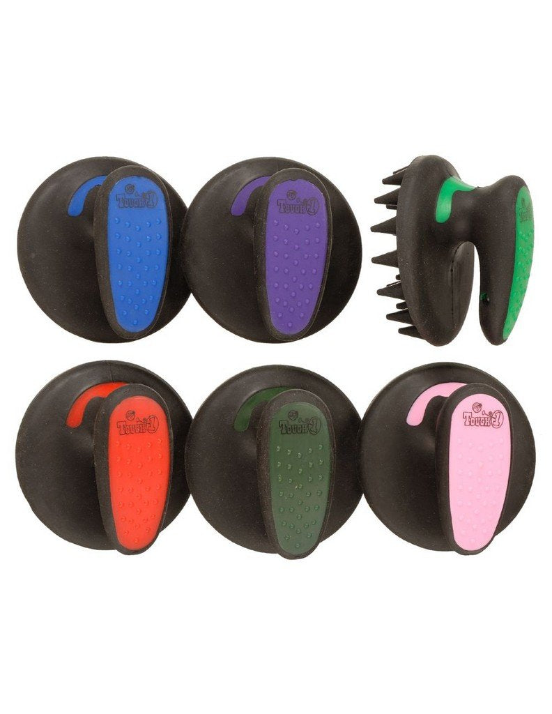 Tough 1 Great Grip Curry With Handle, Neon Green