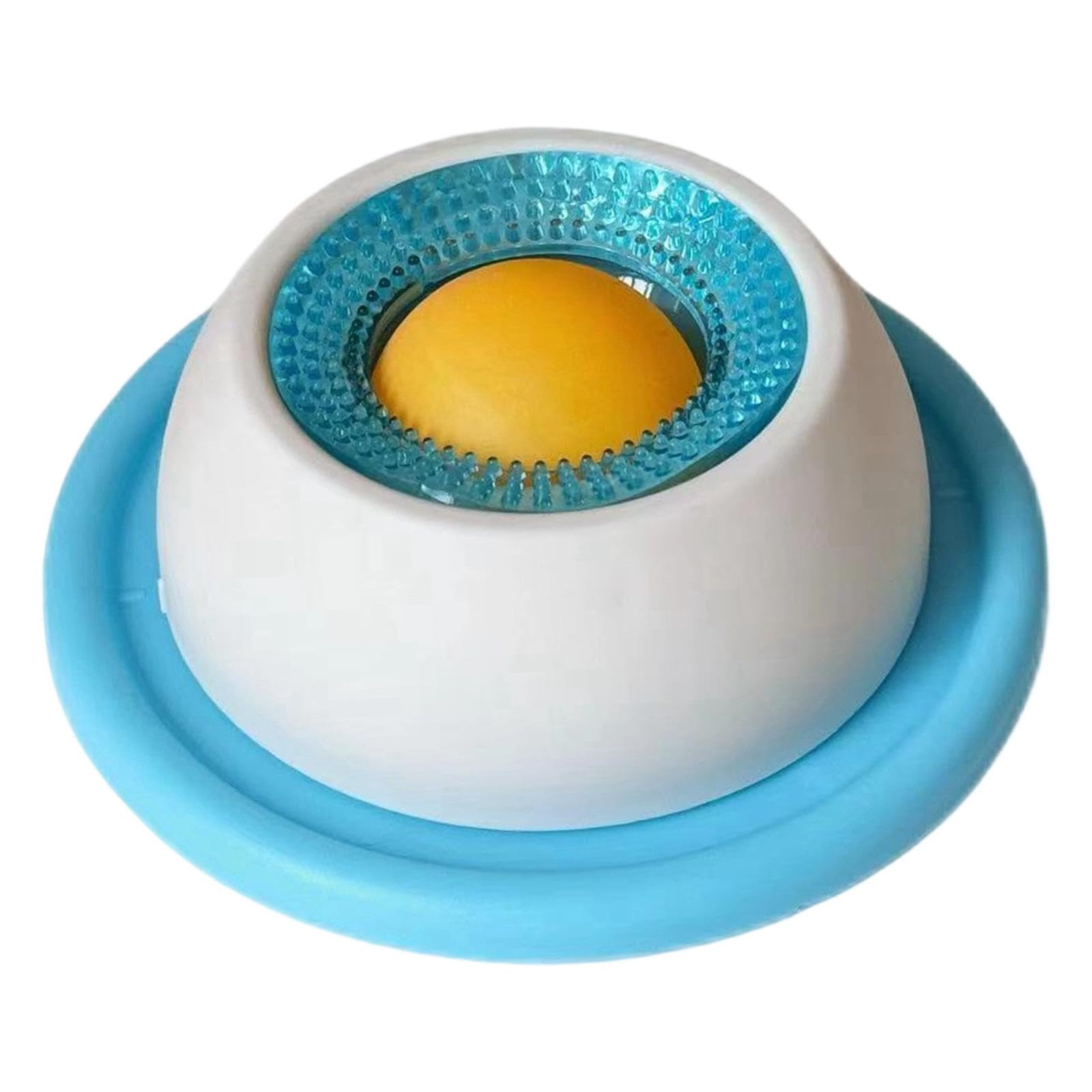 Atorse Pet Slow Feeder Stable Slow Feeding Bowl For Indoor Cats Interactive Cat Toy Yellow For Dog Pet Supplies | Cat Supplies |