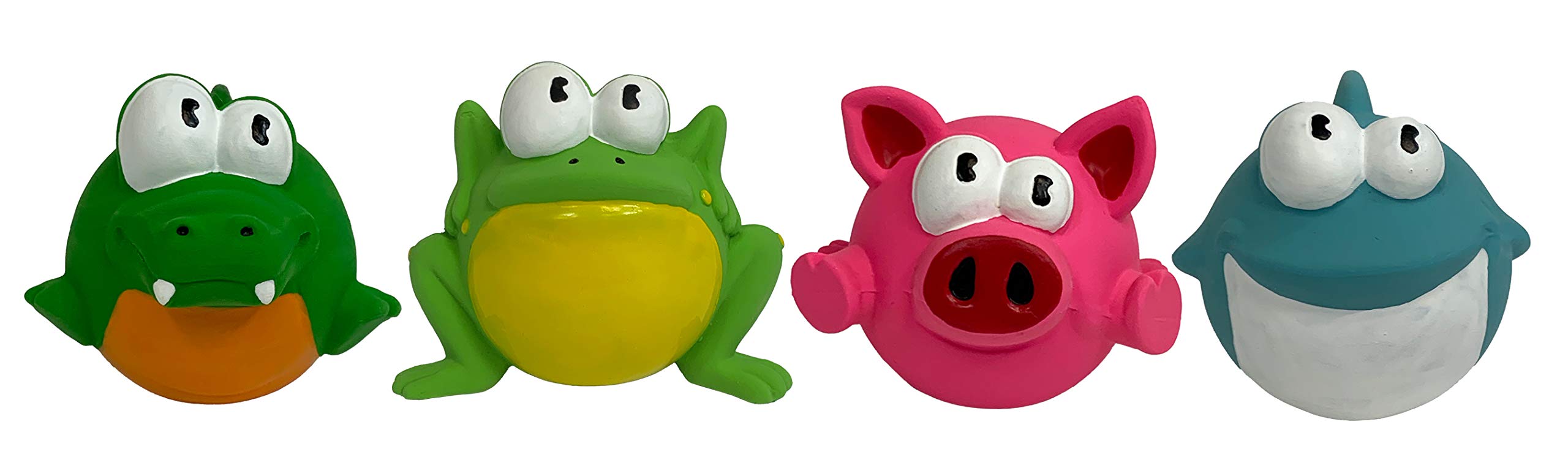 Multipet Lyla Latex Animals 2.5'' Dog Toy