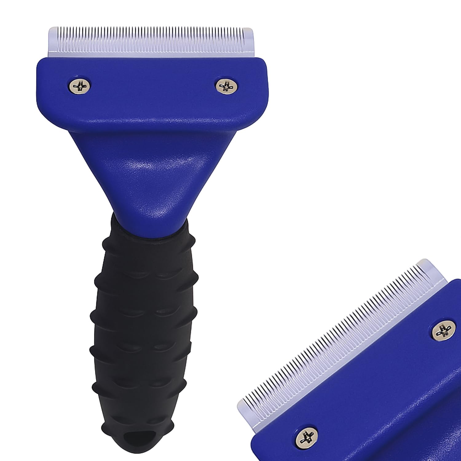 Jainsons Pet Products Deshedding Brush Large Size | Pet Grooming Brush For Dogs & Cats | Dog Brush For Short Medium Long Hair | 