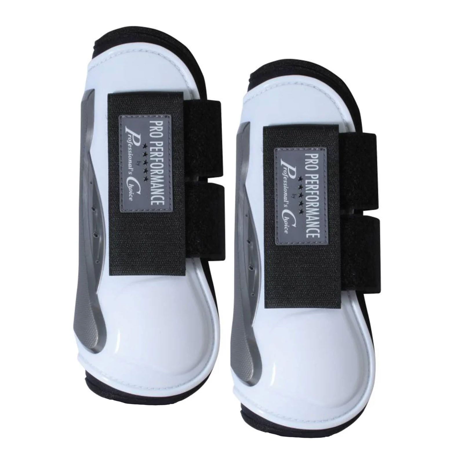Professional'S Choice Pro Performance Show Jump Boots | Front Pair | White | Universal Size