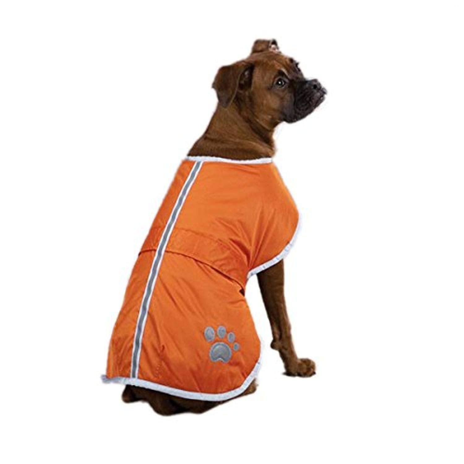 Zack & Zoey Noreaster Blanket Coat for Dogs, 20 Large, Orange