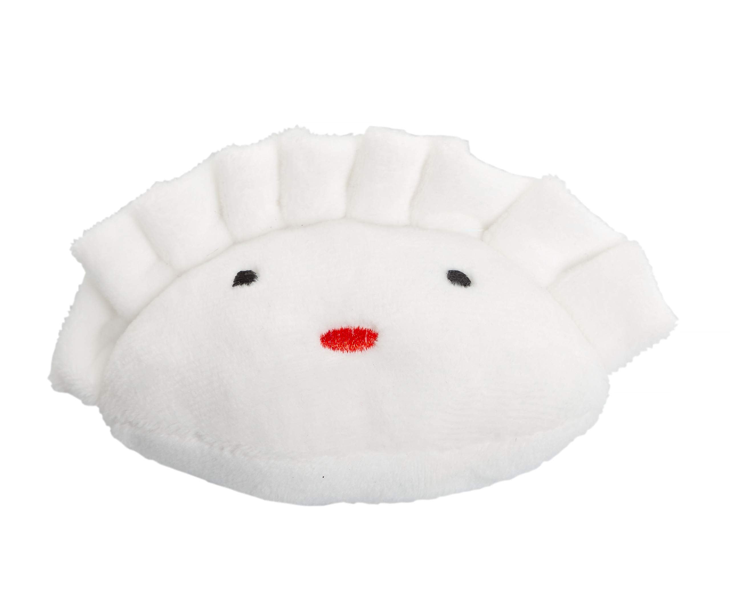 Pearhead Dim Sum Pet Toys, Squeaky Dog Toy Set, Pet Owner Must Have Dog Accessory, Set Of 3, All Breed Sizes, White