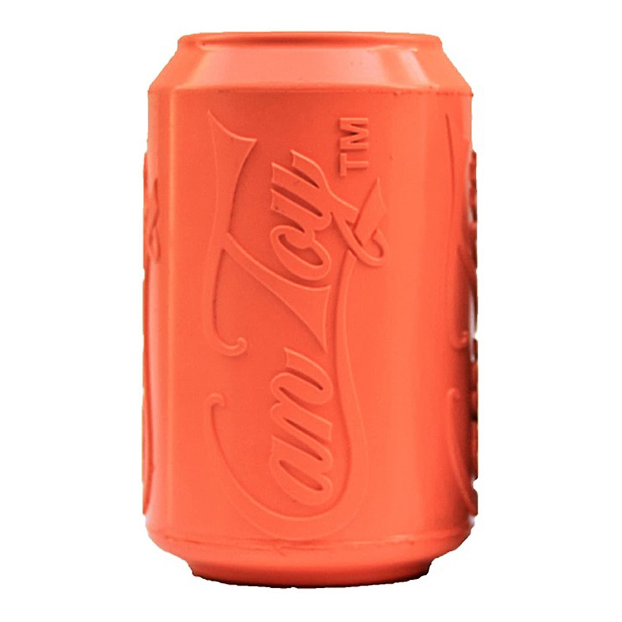 SodaPup Soda Can  Durable Dog Treat Dispenser & Chew Toy Made in USA from NonToxic, Pet Safe, Food Safe Natural Rubber Materia