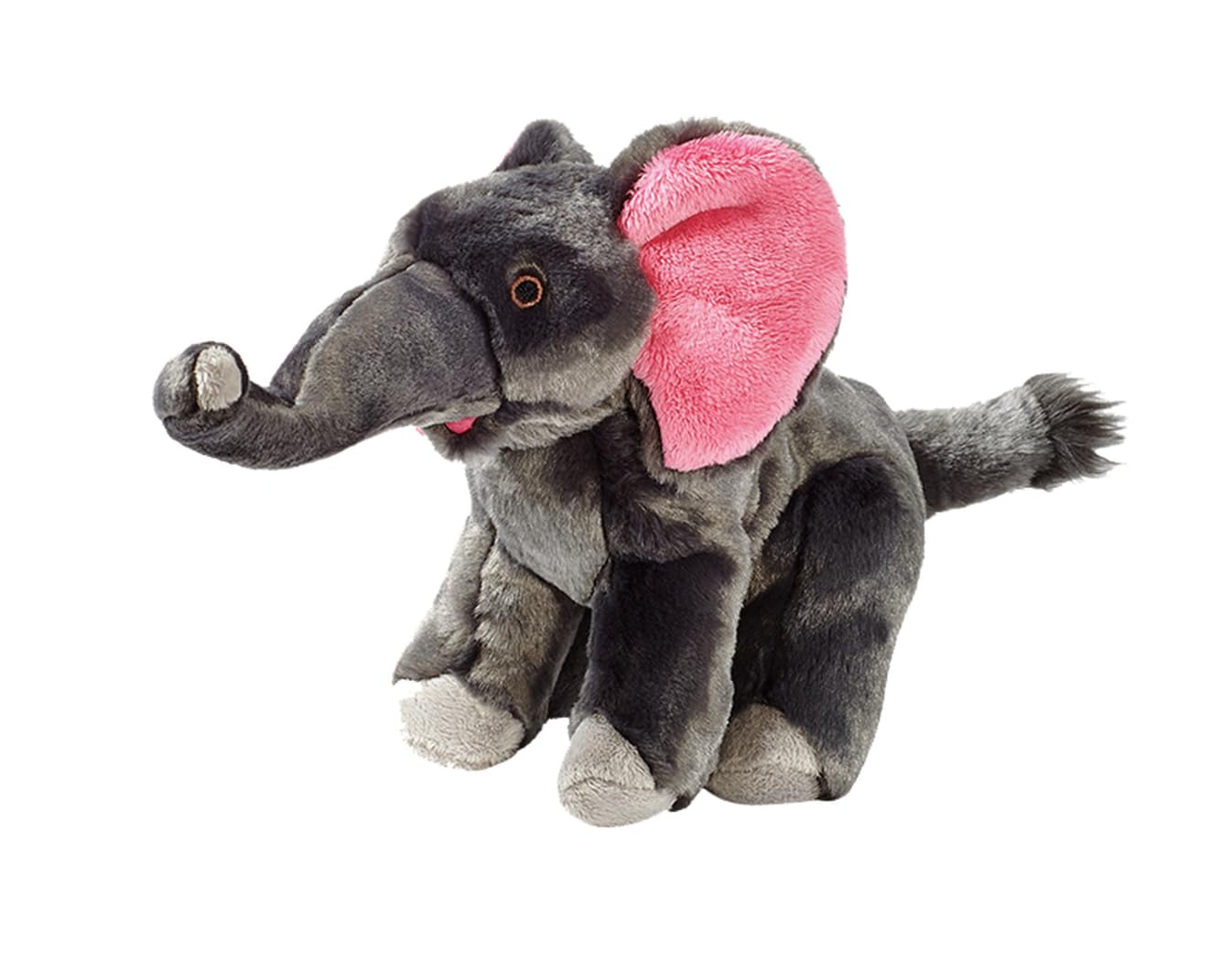 Fluff & Tuff Edsel Elephant Plush Toy - 11 inch, Red, Soft Material, Perfect for Pets