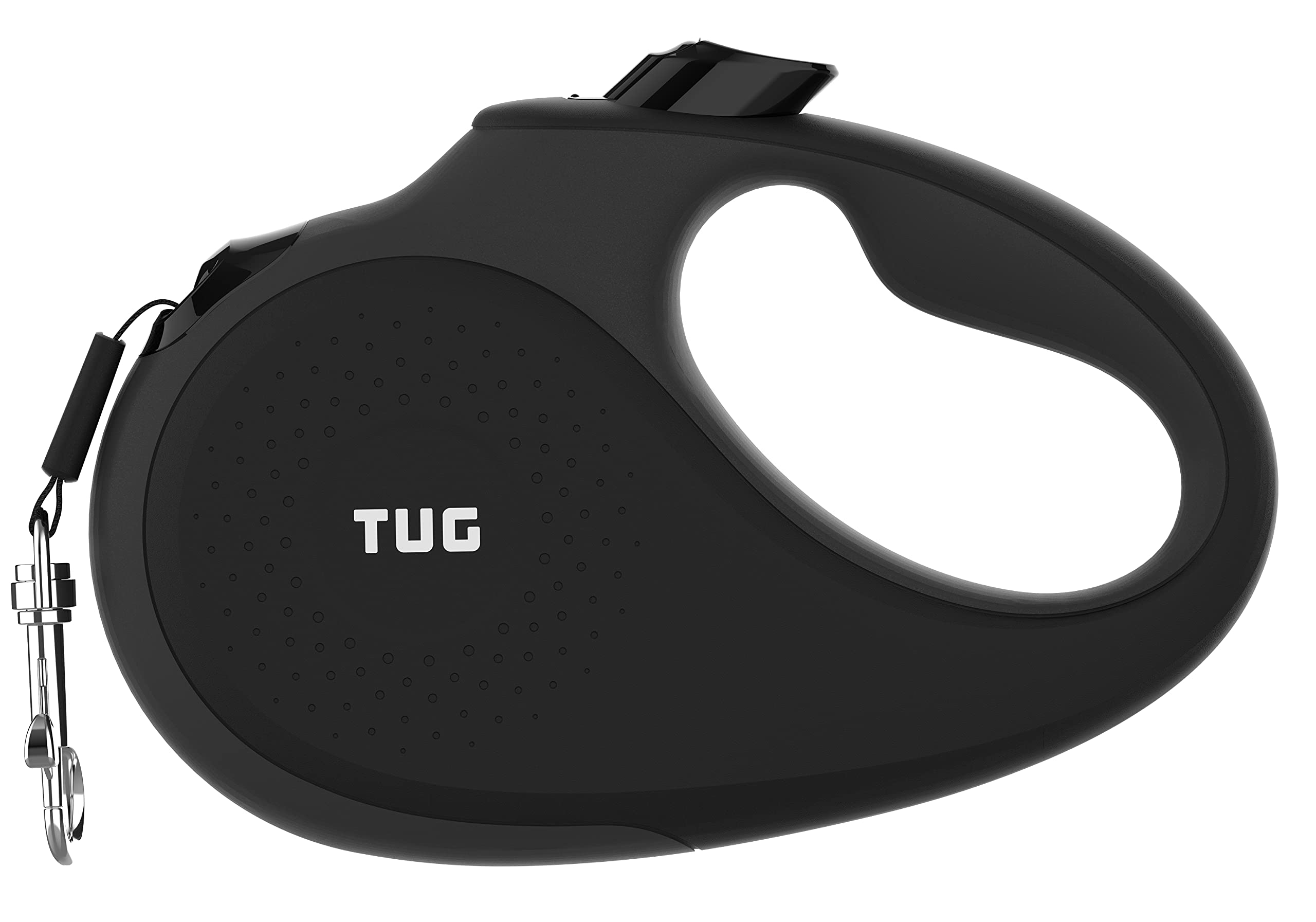 Tug 360 Tangle-Free Retractable Dog Leash With Anti-Slip Handle | 16 Ft Strong Nylon Tape | One-Handed Brake, Pause, Lock (Large