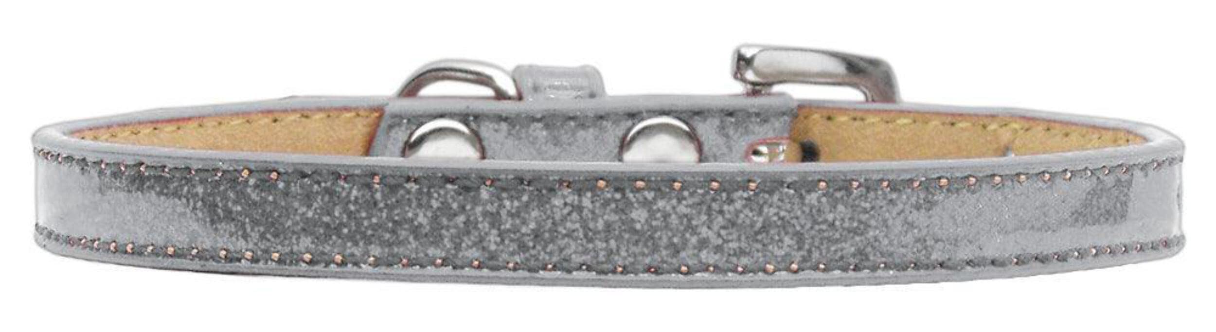 Mirage Pet Products Plain Ice Cream Dog Collar, Size 10, Orange