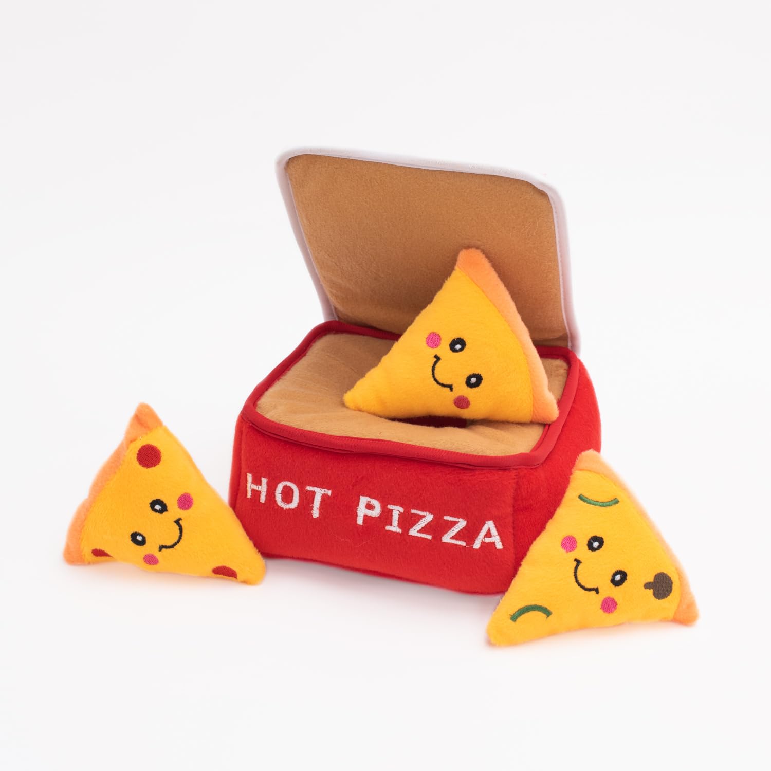 ZippyPaws Burrow- Interactive Dog & Puppy Toys for Boredom, Stimulating Pet Products to Keep Them Busy, Hide & Seek Plush Dog Pu