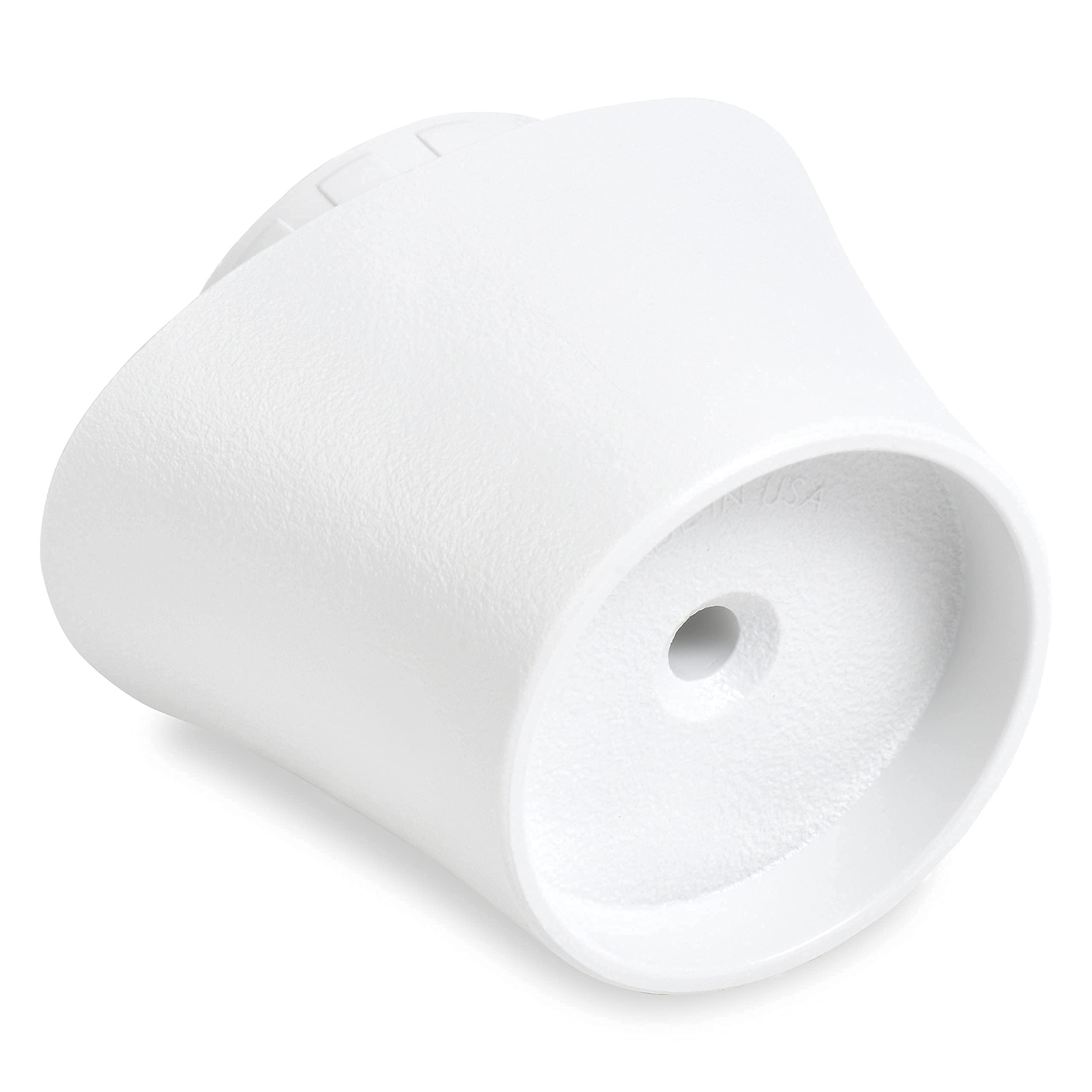 Wall Nanny Baby Gate 4 Inch Extension Accessories - 4 Pack, White, Model 2"Cone, Made in USA