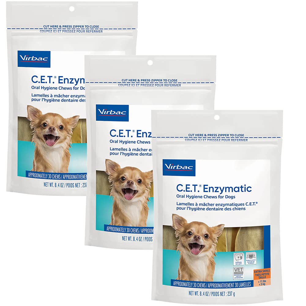 C.E.T. Cet Enzymatic Oral Chews-Dogs 