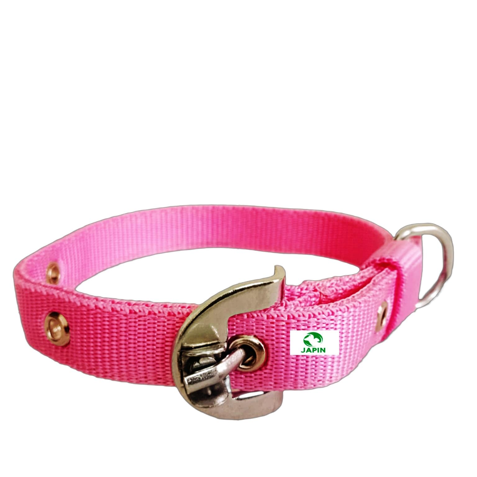 Japin Dog Belts For Small Dogs  0.75 Inch Collar Dog Collar Adjustable Specially For Puppy And Small Breed Dogs And Cats Pata