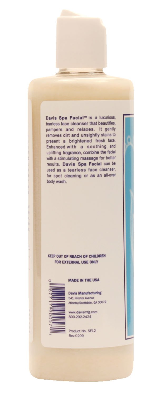 Davis Sf12 Pet Spa Facial, 12 Oz