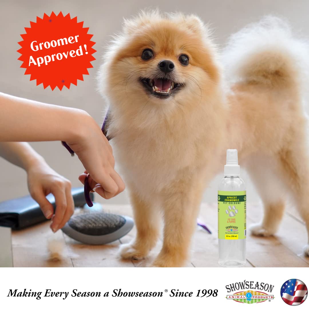 Showseason Pacific Breeze Pet Cologne 8.5 oz. For Dogs | Long-Lasting Odor Eliminator | Cruelty-Free | Paraben-Free | Biodegrada