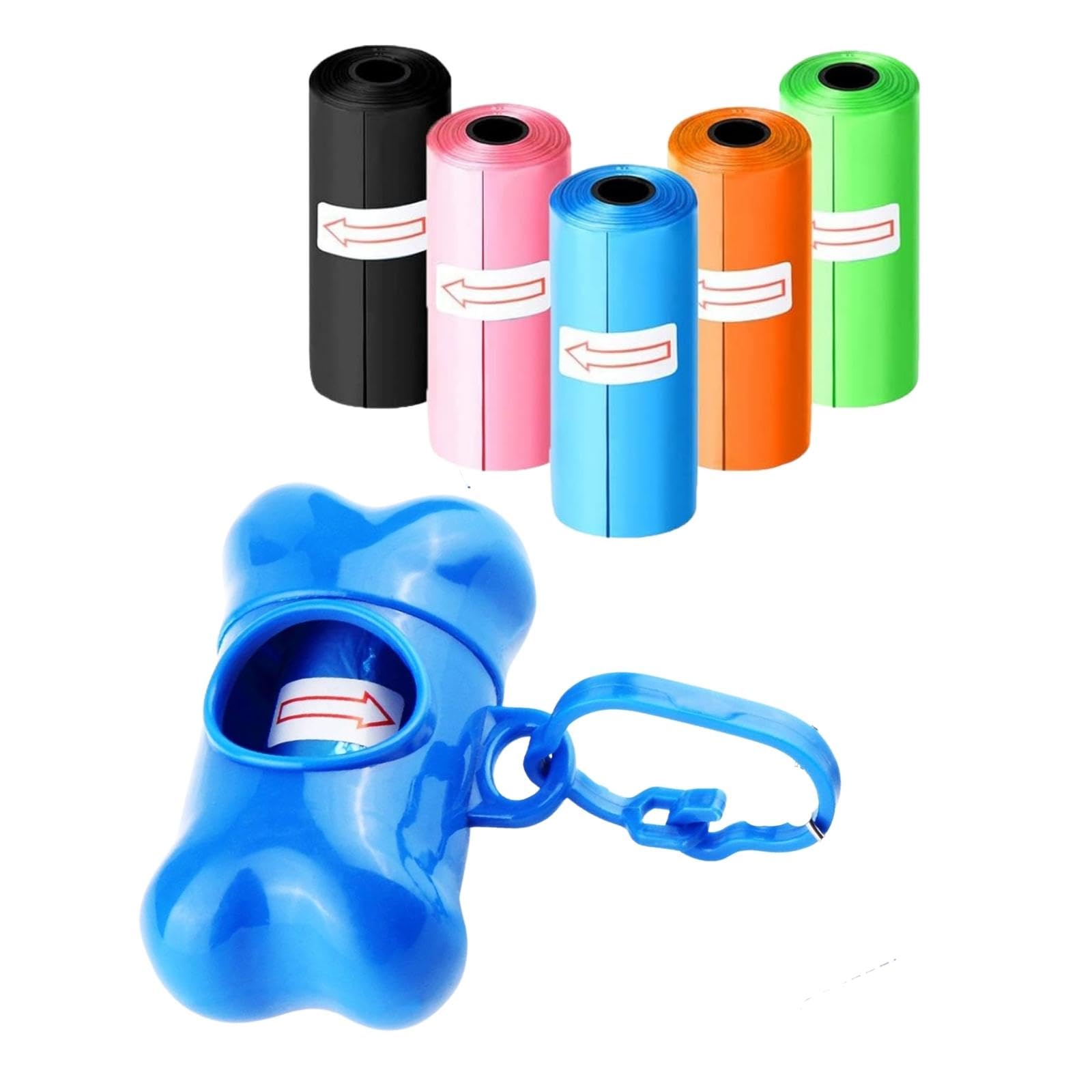 Cature Care by Nature Dog Poop Bags for Waste Refuse Cleanup, Doggy Roll Replacements for Outdoor Puppy Walking and Travel, Leak