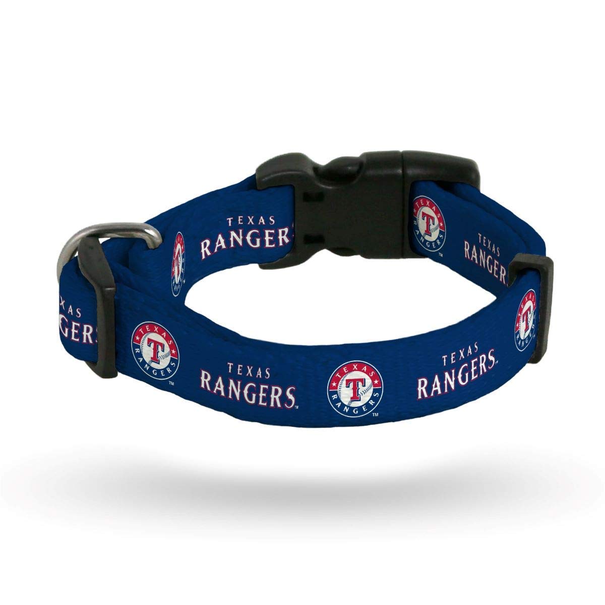 Rico Industries Mlb Texas Rangers Pet Collarpet Collar Small, Team Colors, Small