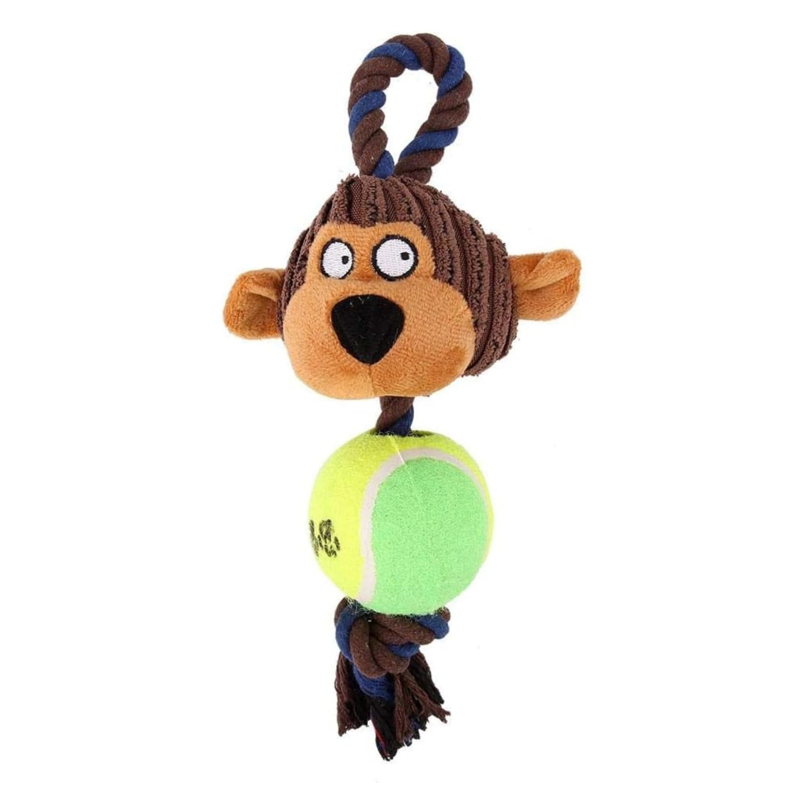Cature Care By Nature Dog Toys, Squeaky Interactive Dog Toy, Durable Corn Plush Pet Toys With Crinkle Paper, Great For Puppies S