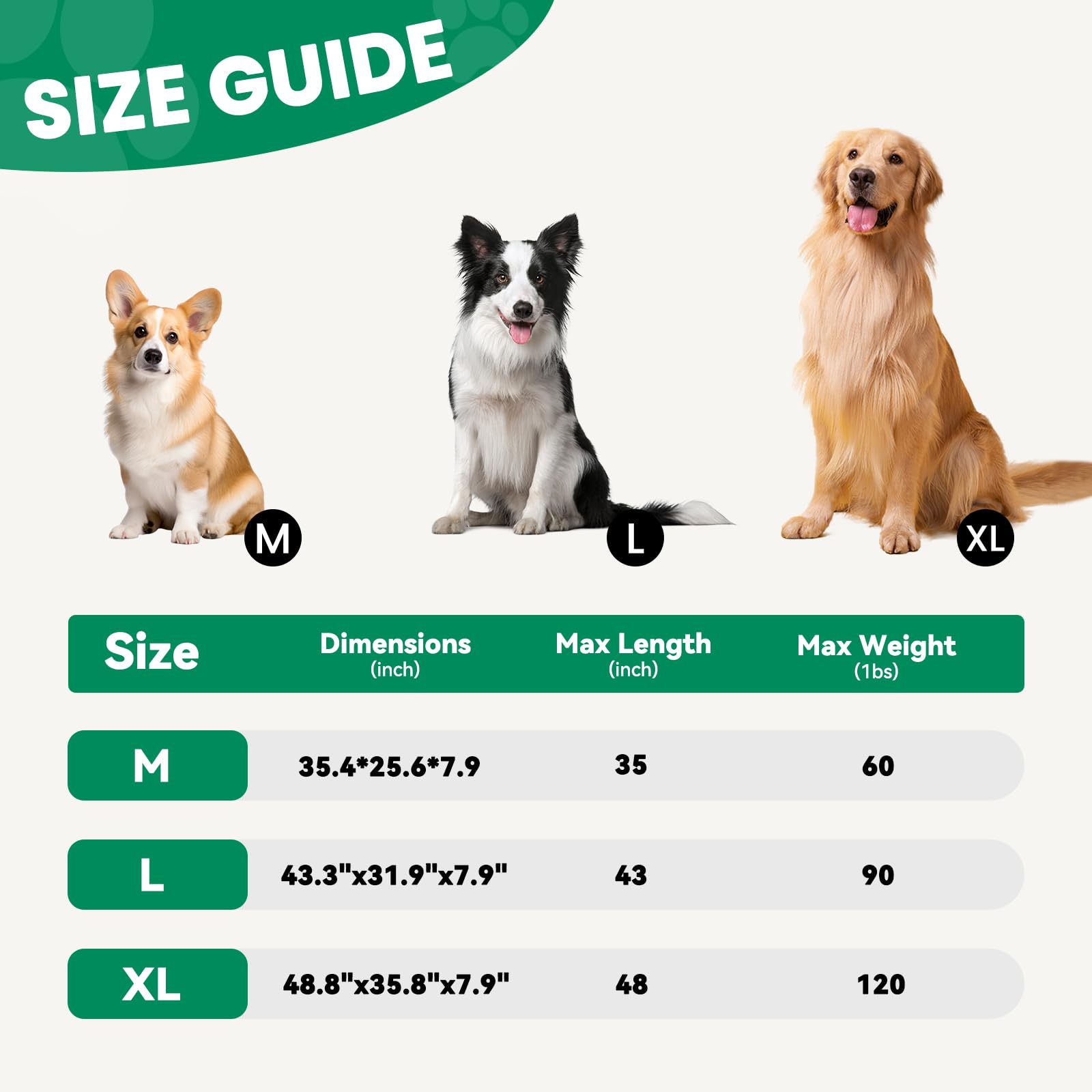 Elevated Dog Bed Raised Outdoor Dog Cot For Large Dogs, Installation Requires No Tools, Frame With Washable Cooling Breathable M