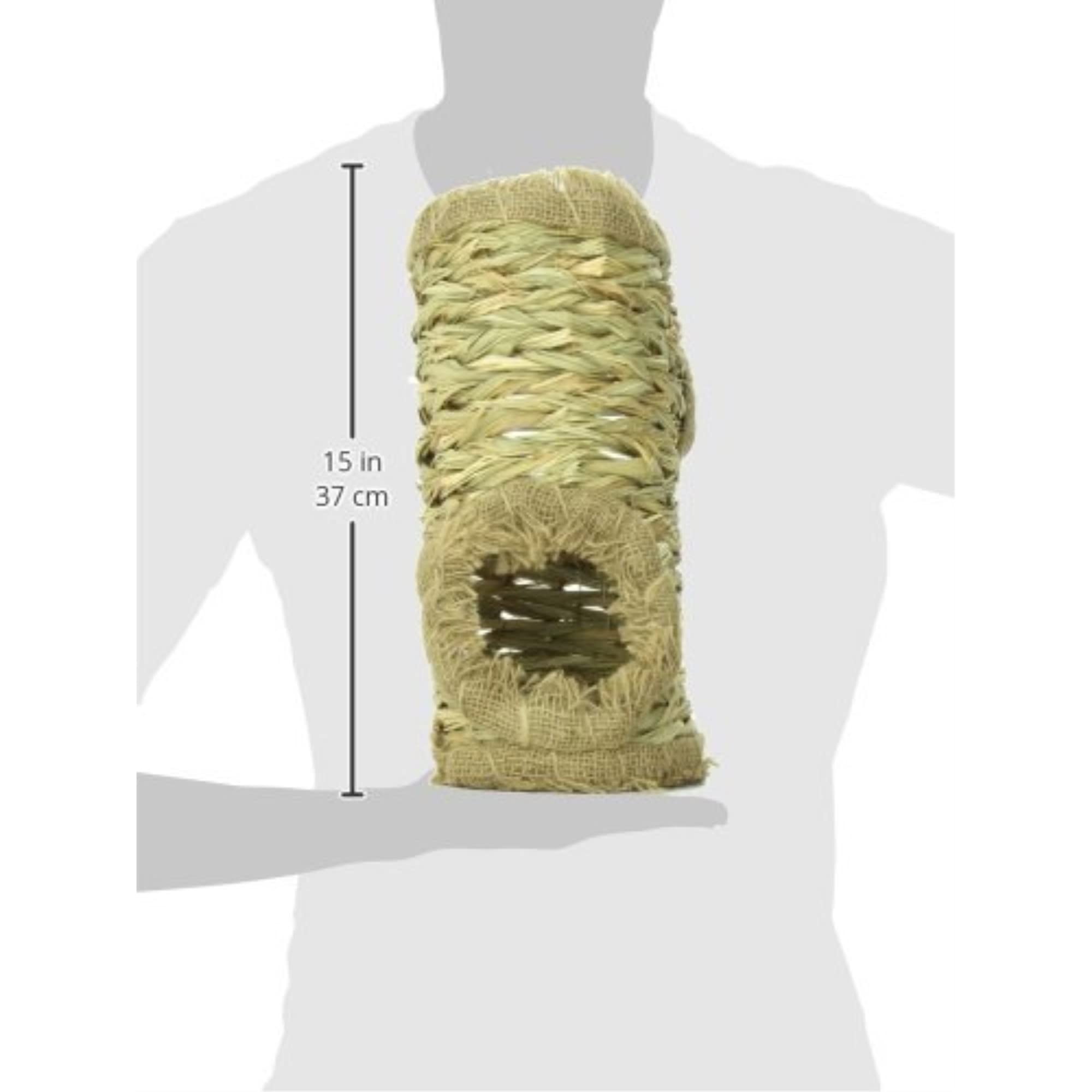 Prevue Hendryx 1098 Natures Hideaway Grass Tunnel Toy, 13.5 x 6