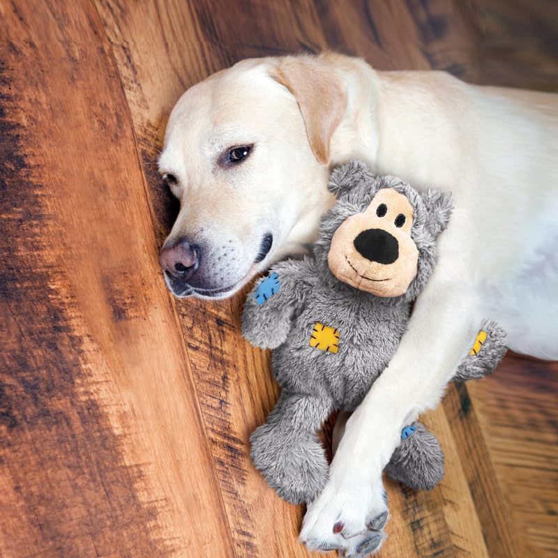 Kong Wild Knots Bear Dog Toy - Small/Medium - Assorted Colors