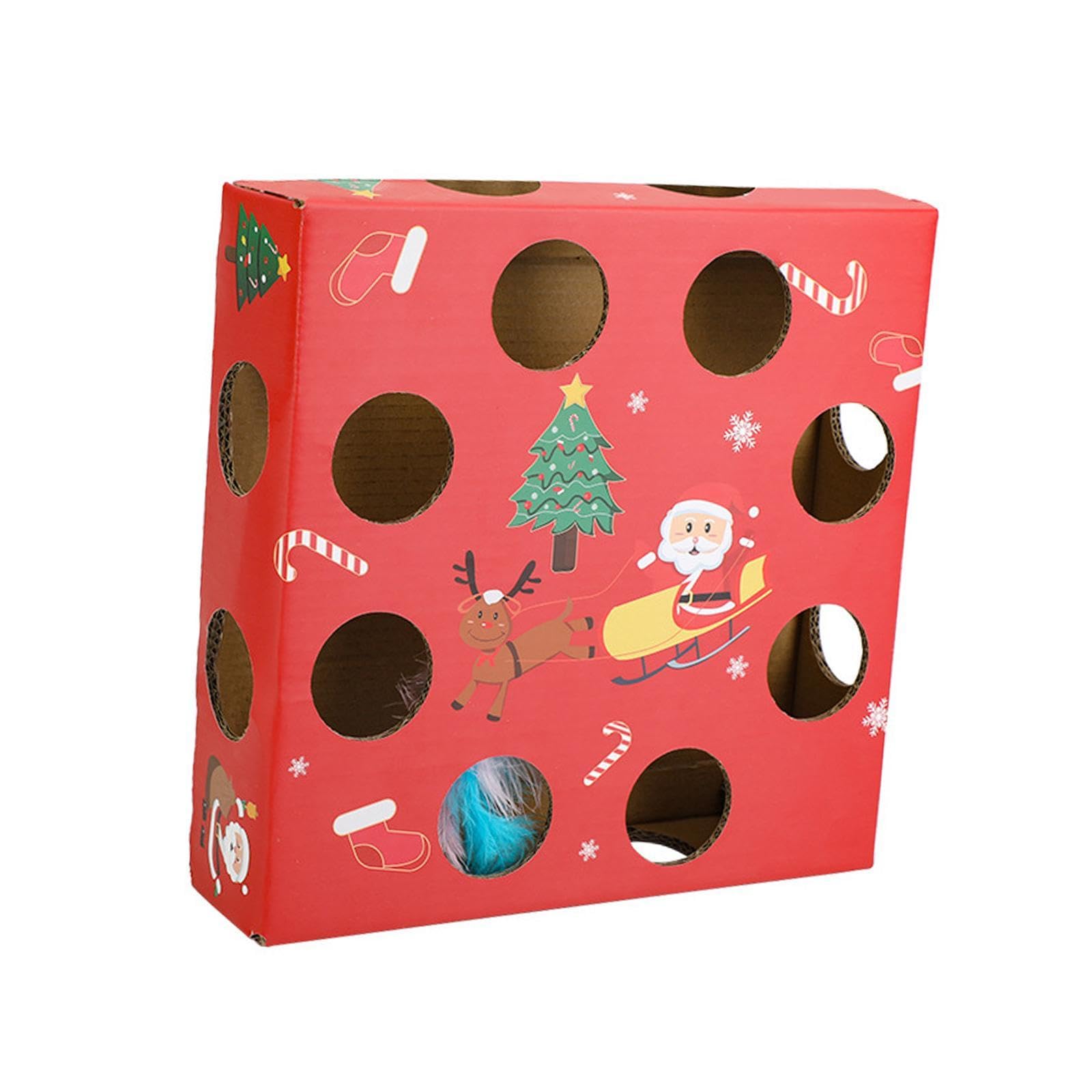 Ilsmysutra Smart Interactive Cat Toy With Hole Play Fun Kitten Automatic Teaser Cat Toy | Cat Supplies | Toys