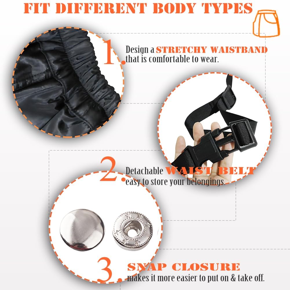 Suweisua Dog Trainer Vest For Men Women With Big And Deep Pockets, Pet Handler Waist Treat Pouch Apron Design Of Functionality F