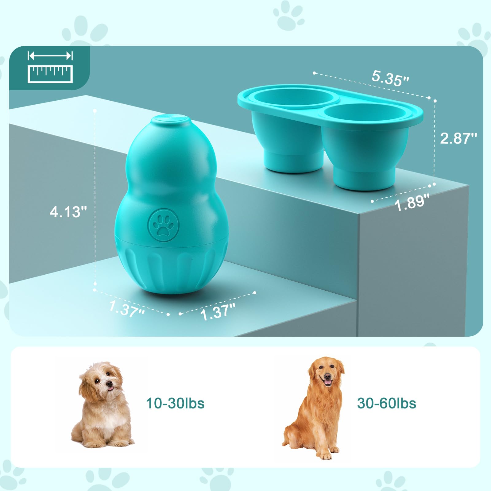 VIWIK Interactive Dog Toys to Keep Them Busy, Frozen Treat Dispensing Dog Puzzle Toy for Small Medium Breeds, Cognitive Dog Enri