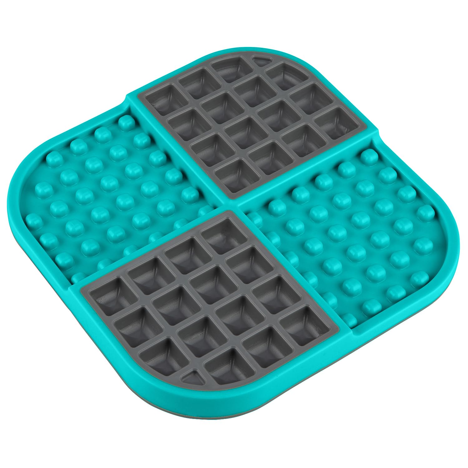 LickiMat Slomo, Cat Slow Feeder Lick Mat, Boredom Anxiety Reducer; Perfect for Food, Treats, Yogurt, or Peanut Butter. Fun Alter