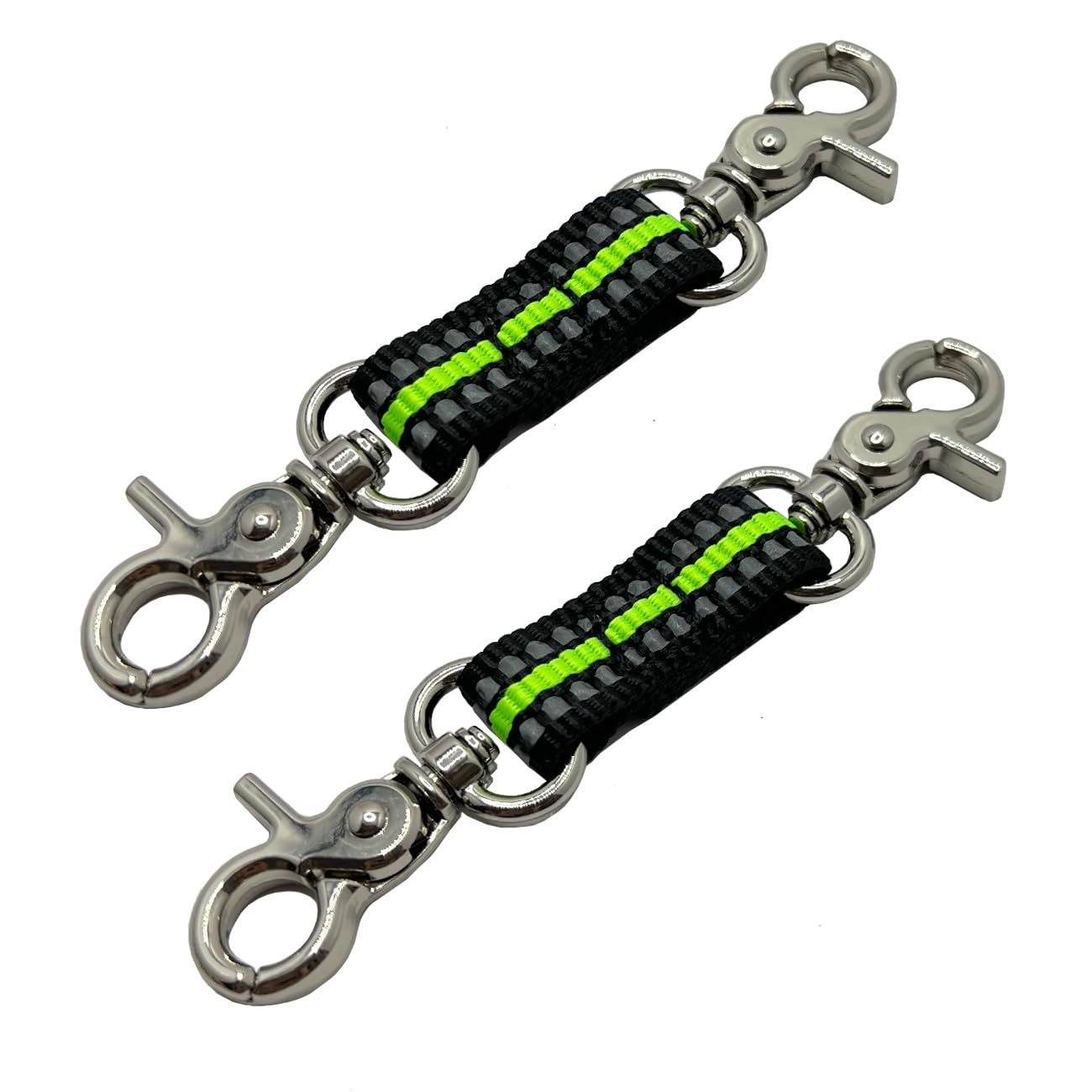 Backup Safety Clip For Small Medium Dog Collar,Prong Collar Clip For Mini Dogs,Double Ended Gentle Slip Collar Clip For Dog Harn