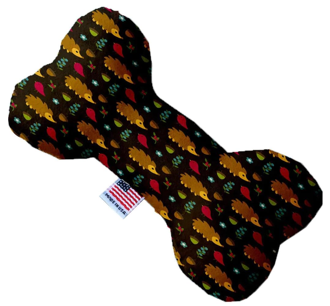 Pet and Dog Plush Heart or Bone Toy, "Forest Friends Group" (Available in different sizes, and 7 different pattern options!) Fox & Friends 6" Heart