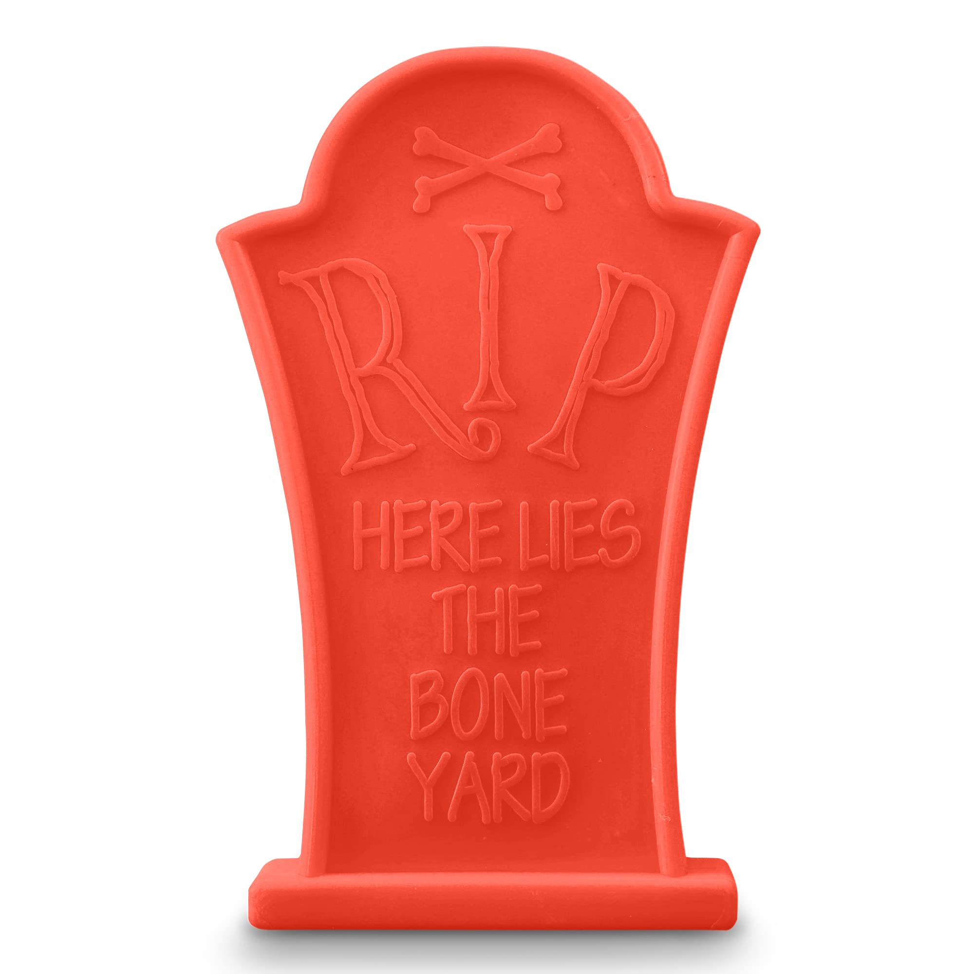 SodaPup MuttsKickButt Headstone - Durable Dog Chew Toy Made in USA Non-Toxic, Pet Safe, Food Safe Nylon Material for Mental Stim