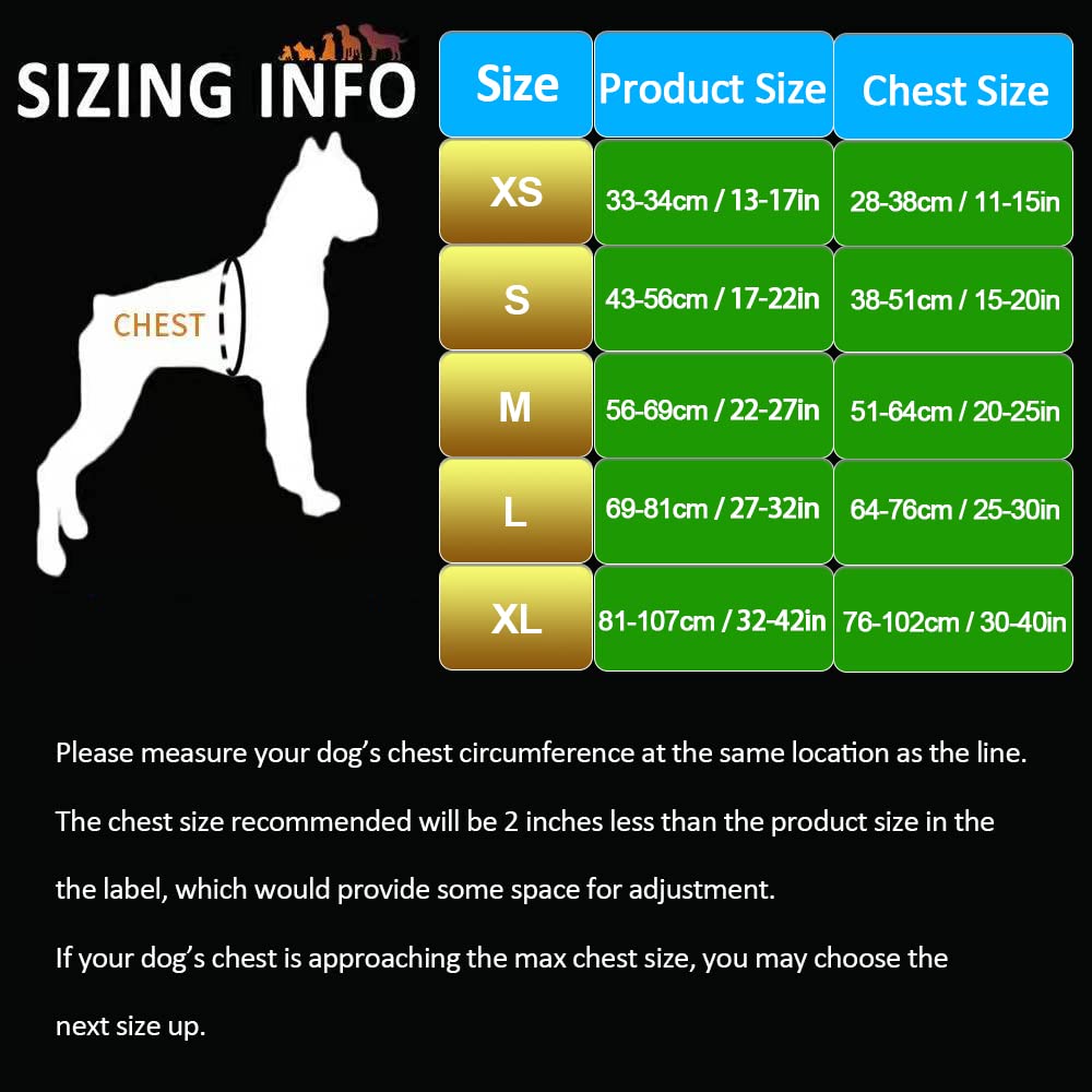JUXZH Truelove No Pull Dog Harness with Easy Control Handle and 2 Leash Attachments,Reflective Adjustable Pet Vest