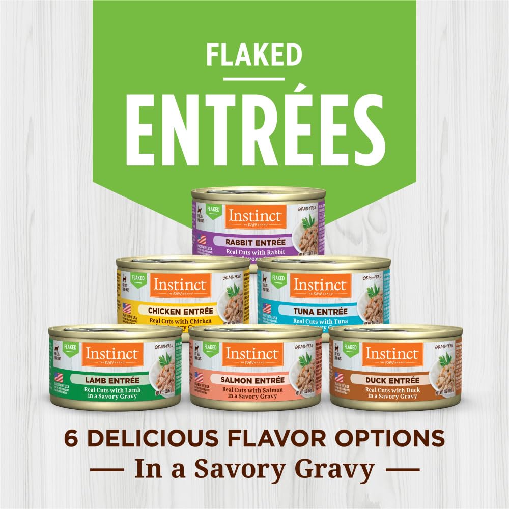 Instinct Flaked Chicken Entr  e Wet Cat Food 3 oz. Can